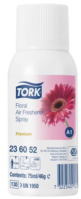 115334 Tork 236052 Luftfrisker TORK Premium blomst A1 75ml 